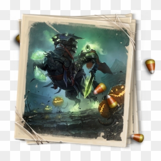 The Headless Horsemanwith His Head , Png Download - Hearthstone Headless Horseman, Transparent Png