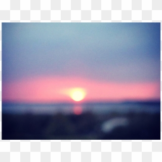 Sunset Blur - Sunset, HD Png Download