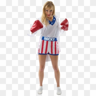 Rocky Balboa Costume Women, HD Png Download