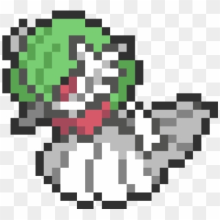 Pixel Art Pokemon Gardevoir , Png Download - Mega Gardevoir Pixel Art, Transparent Png