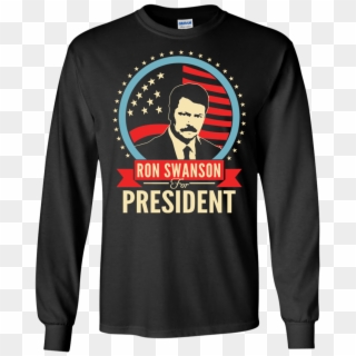 Ron Swanson For President T Shirt, Tank, Hoodie - Michael Myers For President, HD Png Download