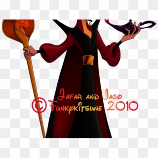 Sorcerer Clipart Aladdin Jafar - Jafar And Iago, HD Png Download