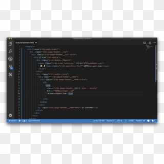 Lwc First Look Adding Style With Lightning Design System - Python Flask Visual Studio, HD Png Download