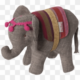 Free Png Maileg Elephant For Circus Play Set Png Image - Maileg Circus Elephant, Transparent Png