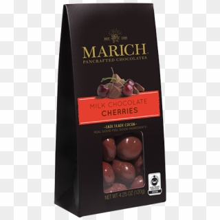 Milk Chocolate Cherries Gable Box - Mozartkugel, HD Png Download