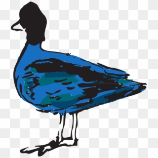 How To Set Use Blue Duck Svg Vector - Duck, HD Png Download