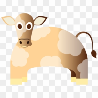 Abstract Cow 2 555px - Dairy Cow, HD Png Download