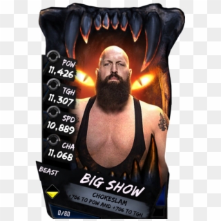 Bigshow S4 16 Beast - Wwe Supercard Dana Brooke, HD Png Download