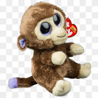 Coconut The Brown Monkey 6” Plush - Beanie Boos Coconut, HD Png Download