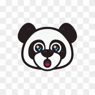 O Panda Em Emoji , Png - Panda Emoticon Png, Transparent Png