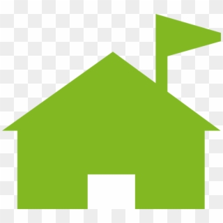 Green School Logo Brand Triangle, HD Png Download