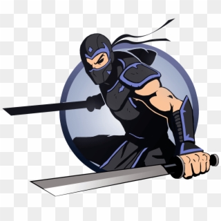 Clipart Sword Ninja Sword - Shadow Fight 2 Ninja Characters, HD Png Download