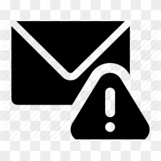 Email Icons Warning - Sign, HD Png Download