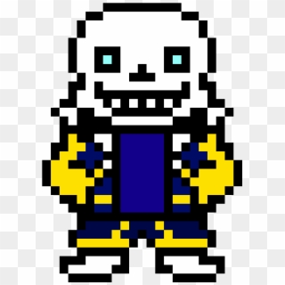 Undertale Sans Battle Sprite, HD Png Download - 661x741 PNG 