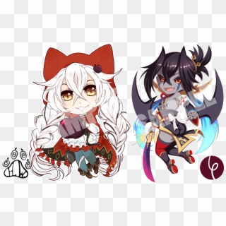 Special Collab Chibi Rulers - Cartoon, HD Png Download