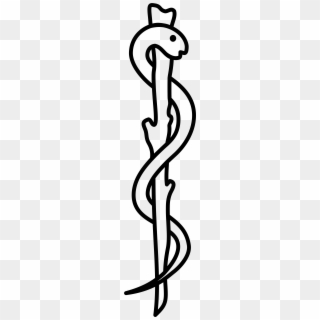 Asclepius Stick, HD Png Download