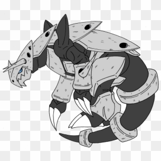 One Of My Best Friends Said That Aggron Was Now His - Mega Aggron Pokemon, HD Png Download