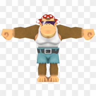 8 Aug - Funky Kong T Pose, HD Png Download