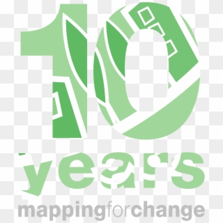 10 Years Of Mapping For Change - Poster, HD Png Download
