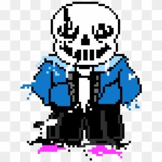 Outertale Sans Sprite - Sans Overworld Battle Sprite, HD Png Download, free  png download