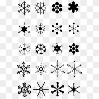 Snowflake Drawing Shape Ice Crystals - Dessiner Flocons De Neige, HD Png Download
