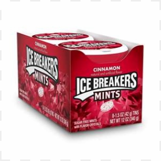 Ice Breakers Cinnamon Mint Tins - Ice Breakers Mints Wintergreen, HD Png Download
