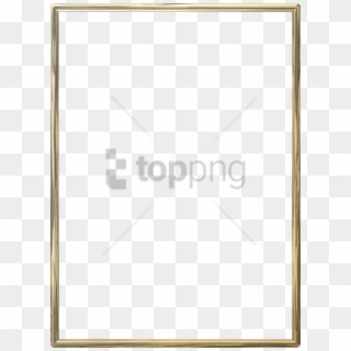 Free Png Gold Frame Border Png Png Image With Transparent - Picture Frame, Png Download