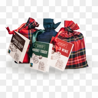 Mulled Spices In Tartan Bags - Wrapping Paper, HD Png Download