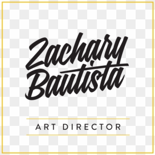 Zachary Bautista - Calligraphy, HD Png Download