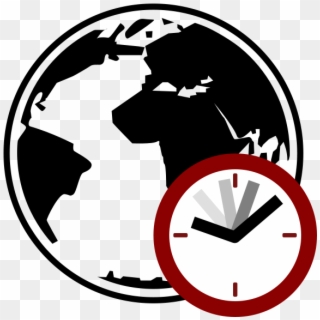 Globe Black And White Png, Transparent Png