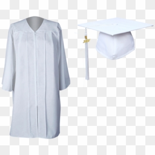Graduation Gowns - Toga White For Graduation, HD Png Download - 800x800 ...