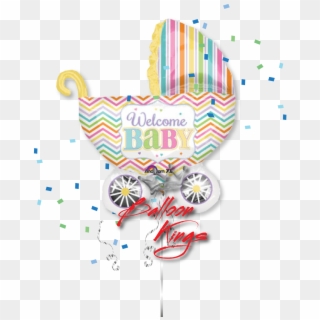 Gif Balloon Shower Baby - Ballons Welcome Baby, HD Png Download