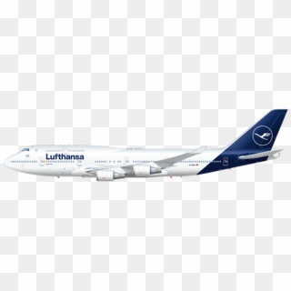 Boeing 747-400 - A321 Lufthansa New Livery, HD Png Download