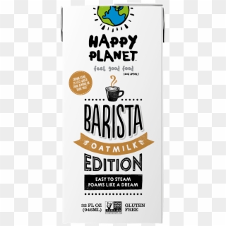 Happy Planet Barista Edition Oatmilk Stirs Things Up - Poster, HD Png Download