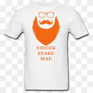 Ginger Beard T-shirt - Long Distance Relationship Couple Shirt, HD Png Download