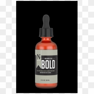 Solo Noir® Bold™ All Natural Preshave Beard Oil, Manages - Bottle, HD Png Download