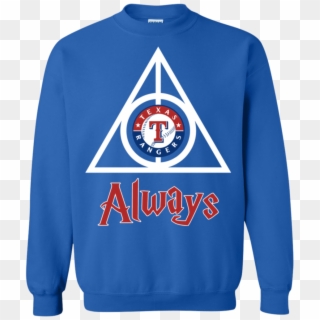 Texas Rangers Harry Potter Deathly Hallows Always Shirts - Toyota Celica Christmas Jumper, HD Png Download