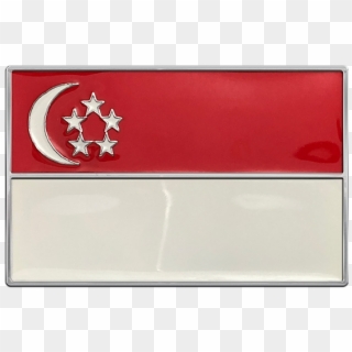 Singapore Flag Buckle - Emblem, HD Png Download