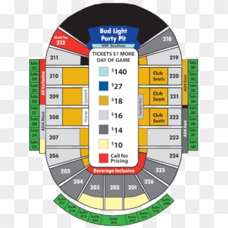 View Seating Chart - Green Bay Gamblers Seats, HD Png Download