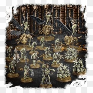 Games Workshop Start Collecting Daemons Of Nurgle Emerald - Warhammer 40k Daemons Of Nurgle, HD Png Download