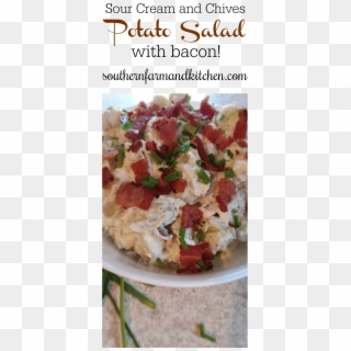 #potatosalad @sourcream #chives #bacon #recipes - Mashed Potato, HD Png Download