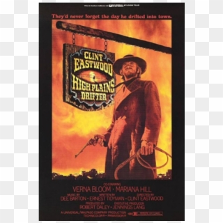 High Plains Drifter Movie Poster, HD Png Download
