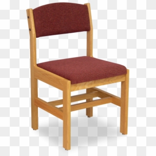 Post Leg Wood Library Chair Mediatechnologies Bm18a - Chiavari Chair, HD Png Download