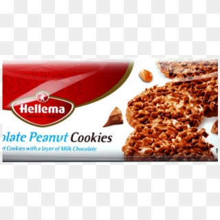 Peanut Cookies Chocolate - Hellema Biscuits, HD Png Download