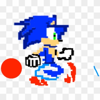 Sonic - Running, HD Png Download