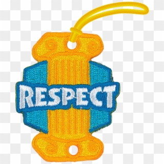 Stock Patch Tag Respect - Orange, HD Png Download