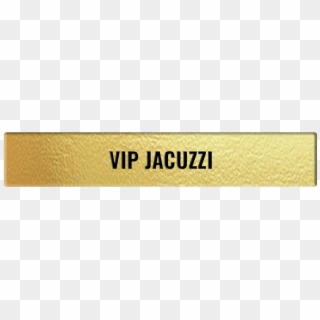Vip Jacuzzi Reservation Button Solid Gold Ft Lauderdale - Gold, HD Png Download