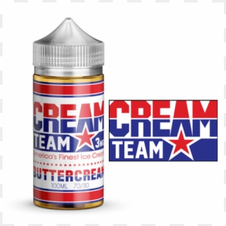 Cream Team Liquids E Liquids - Graphic Design, HD Png Download