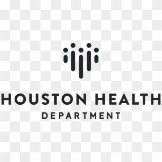 Houston Health Logo Dark B&w Vertical - Poster, HD Png Download