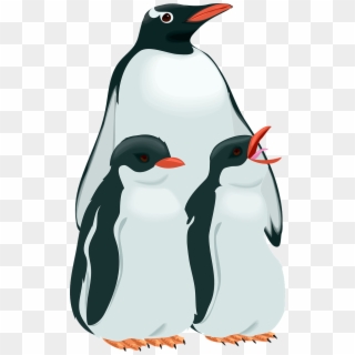 Penguin Family Clipart, HD Png Download